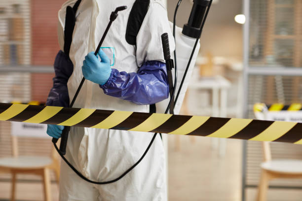 Professional Unattended Death Cleanup technician working in Schooleys Mountain, NJ